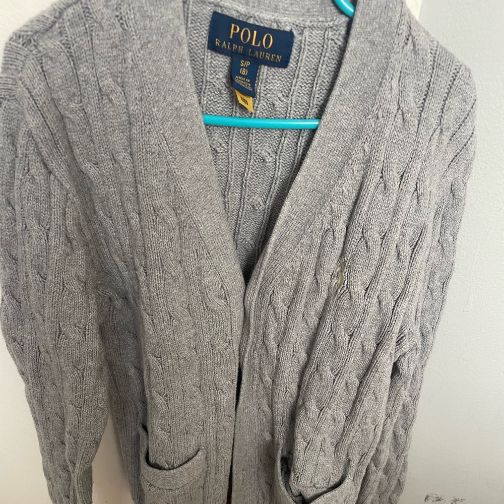 Polo by Ralph Lauren Gray Kids Sweater